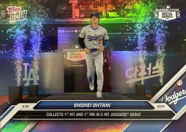 Shohei Ohtani - SP (Short Print) - 2024 Topps Now #1SP