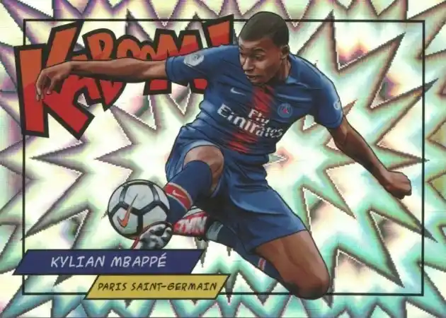 Kylian Mbappe - Kaboom (SSP) - 2018 Panini Kaboom Rewards Multi-Sport #48