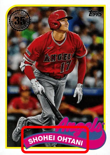 Shohei Ohtani - Base Card - 2024 Topps MLB 35th Anniversary (Series One) #89BR-SO