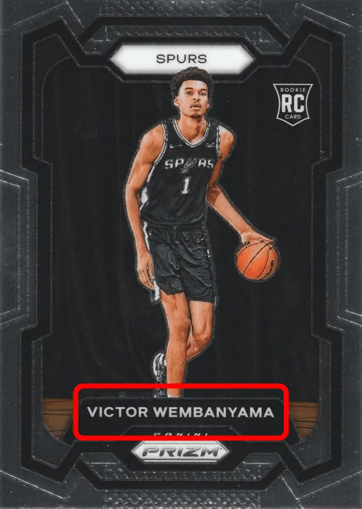 Victor Wembanyama - Base Card - 2023/24 Panini Prizm Basketball #136