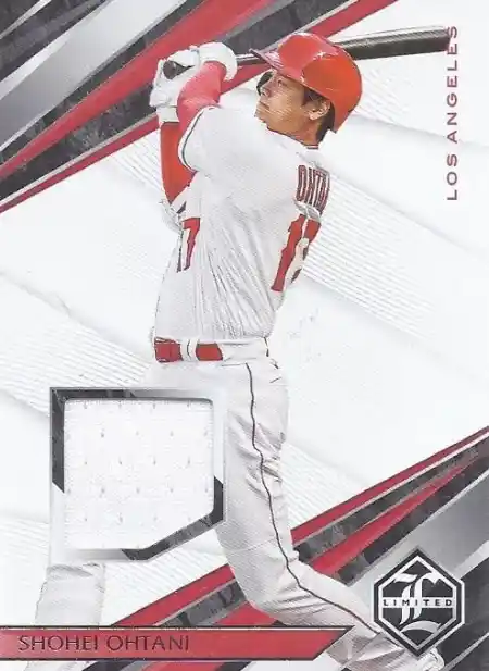 Shohei Ohtani - Limited Swatches - 2022 Panini Chronicles Baseball #LS-SO