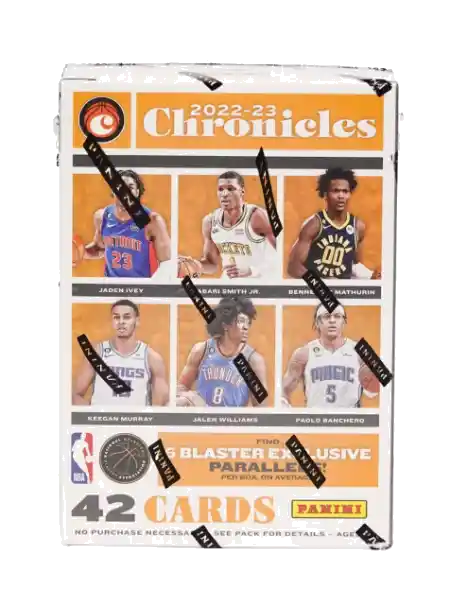 A box of 2022-23 Panini Chronicles Basketball.