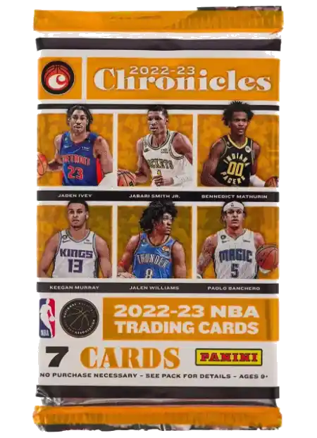 A pack of 2022-23 Panini Chronicles Basketball.