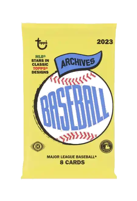 A pack of 2023 Topps Archives Baseball.